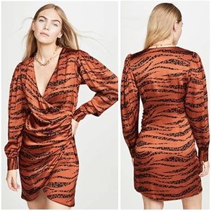 NEW NWT Anine Bing Silk Penelope Dress